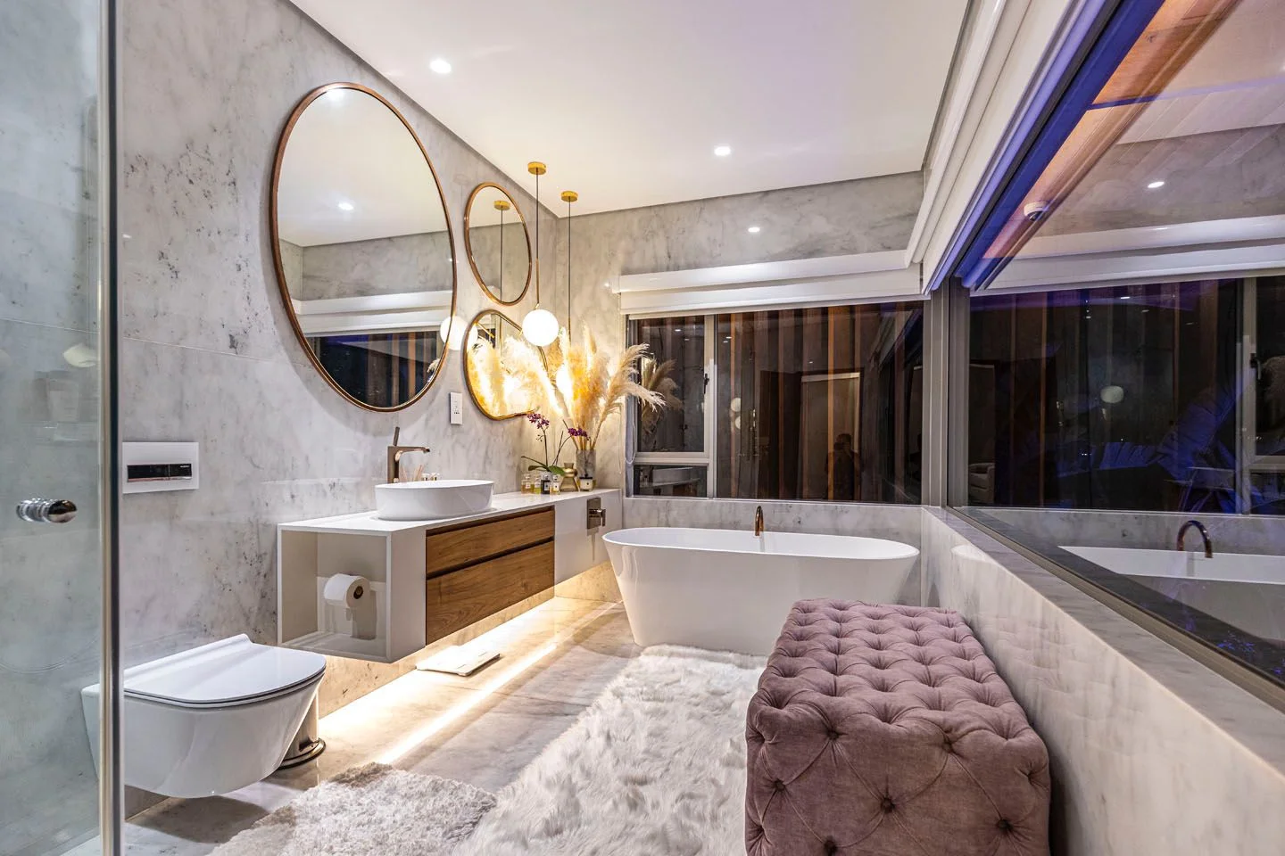Natural stone interior