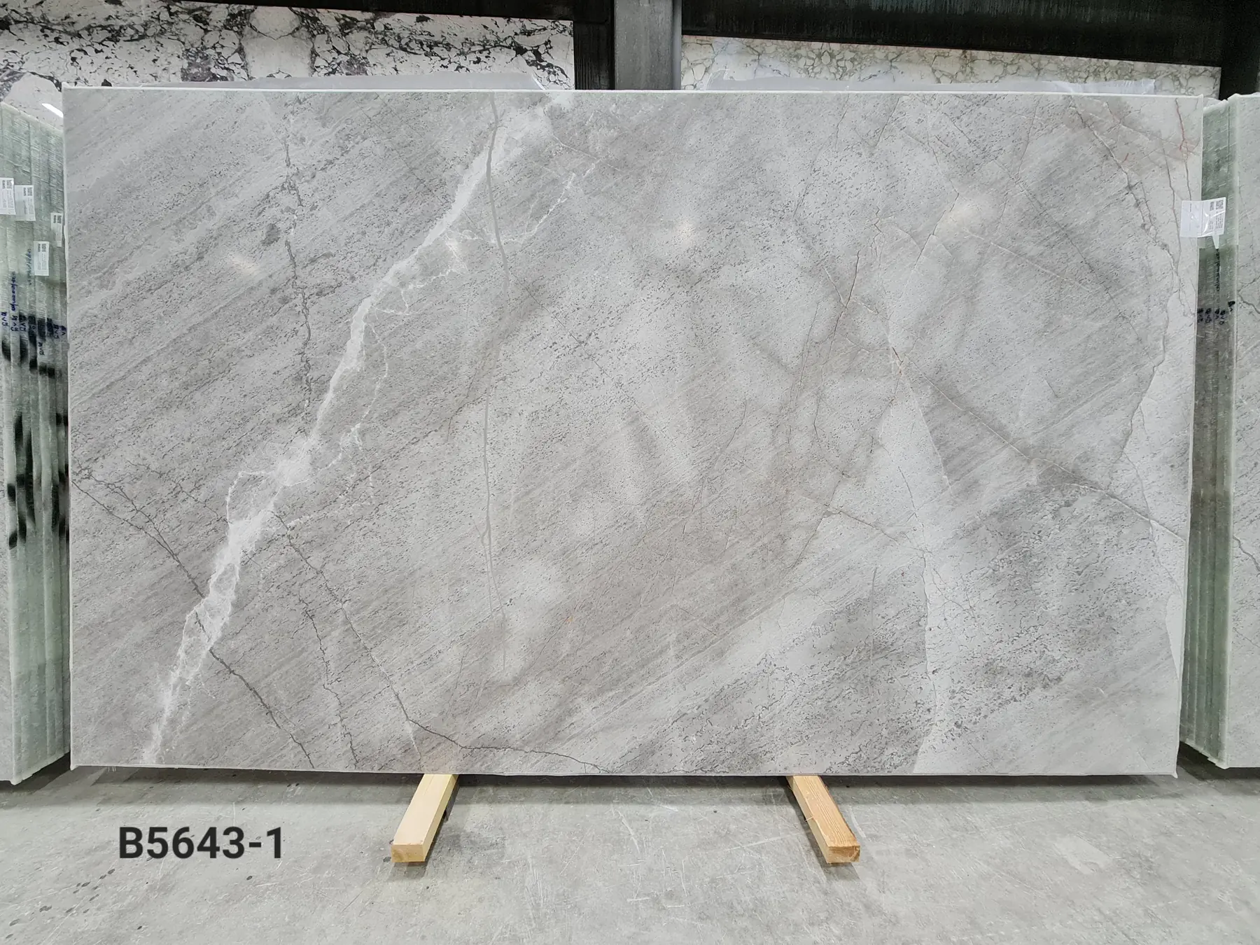 Natural Stone Collection Fior di Bosco Marble Slab photograph for marble tile and slab selection