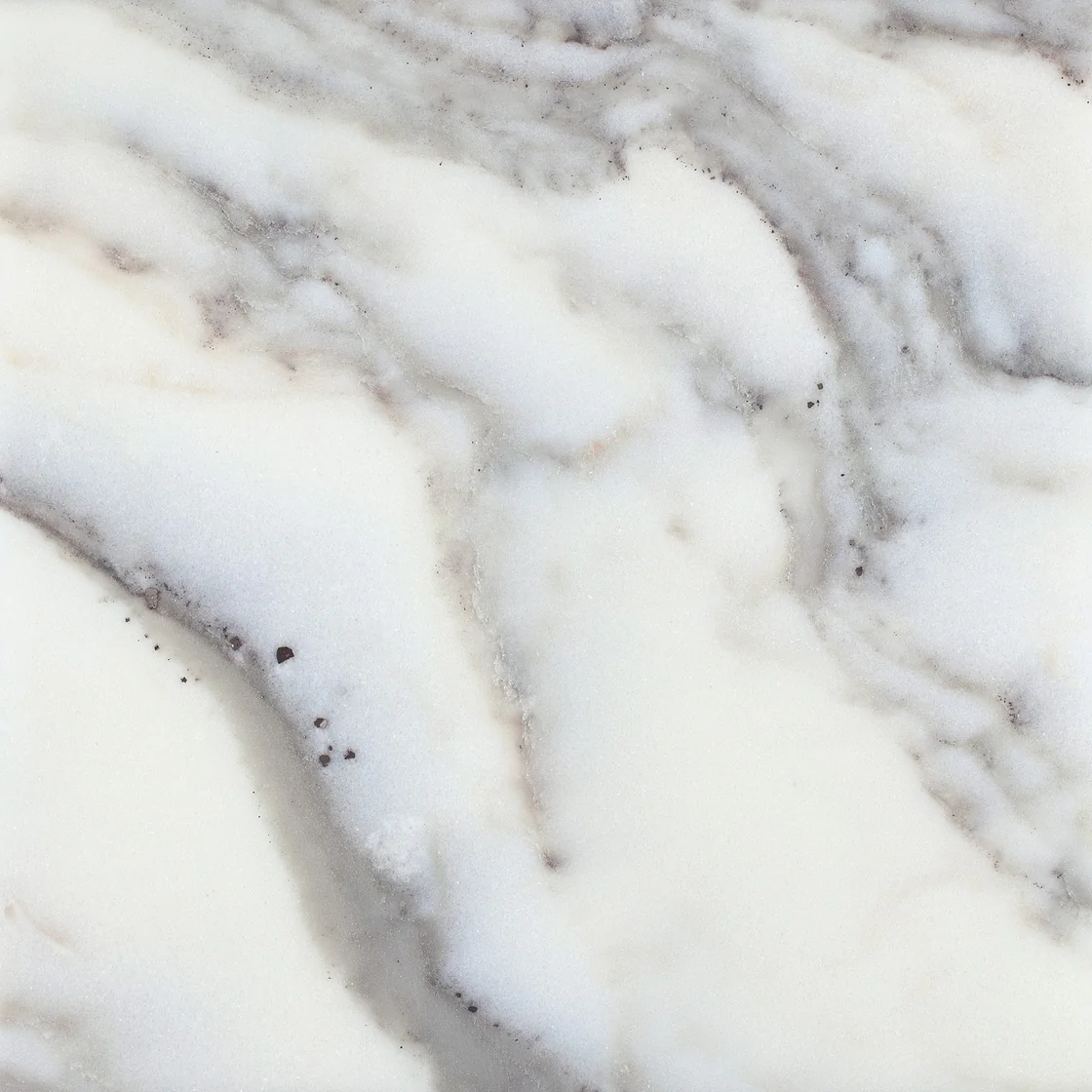 Calacatta | ladrilho de mármore Calacatta ladrilho de mármore — um fundo branco luminoso, veios cinzentos largos com contornos suaves