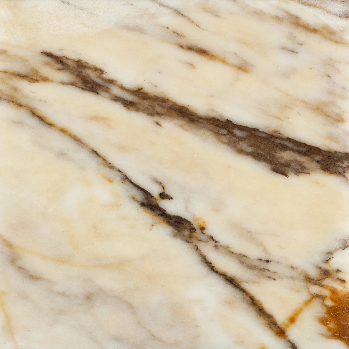 Golden | ladrilho de mármore Golden ladrilho de mármore — um fundo suave de marfim e creme, uma rede complexa de veios escuros ramificados